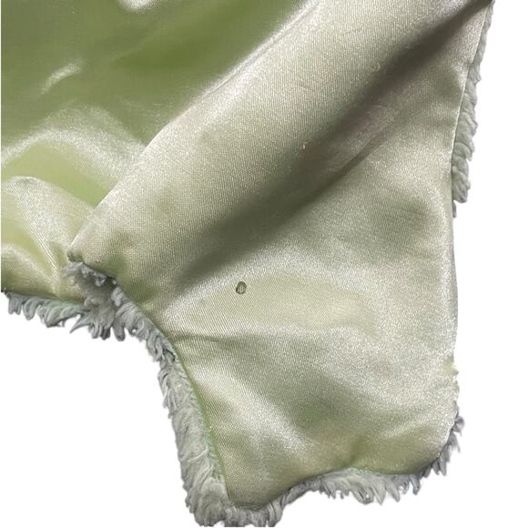 16" Baby Gund Lovey Huggybuddy Frog Security Blanket Plush Satin 59165 Nursery - Picture 11 of 14